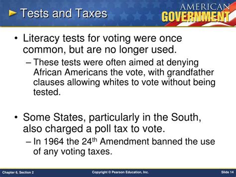 poll tax literacy tests impact|example of voter literacy test.